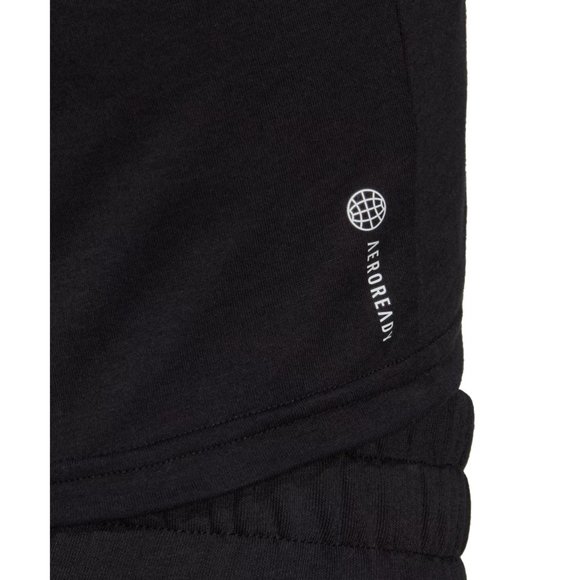 adidas Women's Hyperglam AEROREADY Cropped Tank Top Black Small - Picture 3 of 5